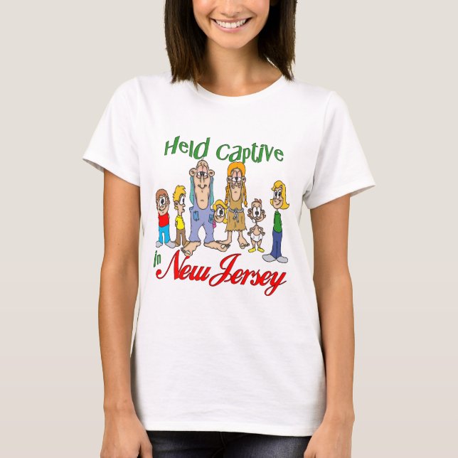 T-shirt Tenu captif dans le New Jersey (Devant)