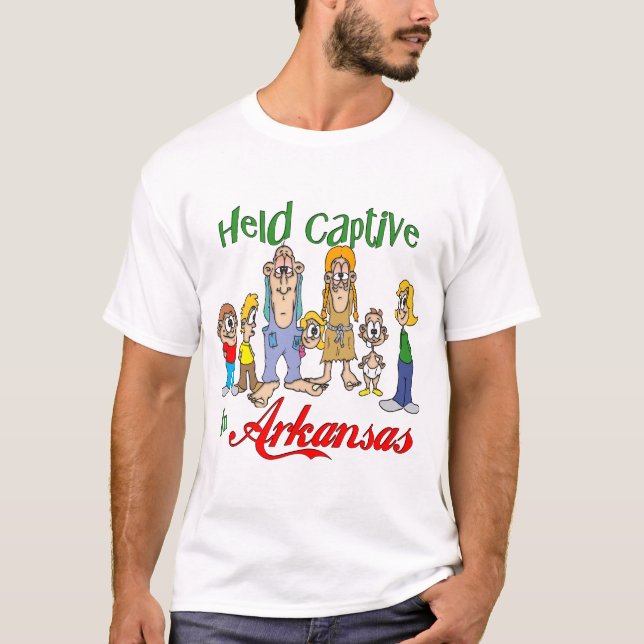 T-shirt Tenu captif en Arkansas (Devant)