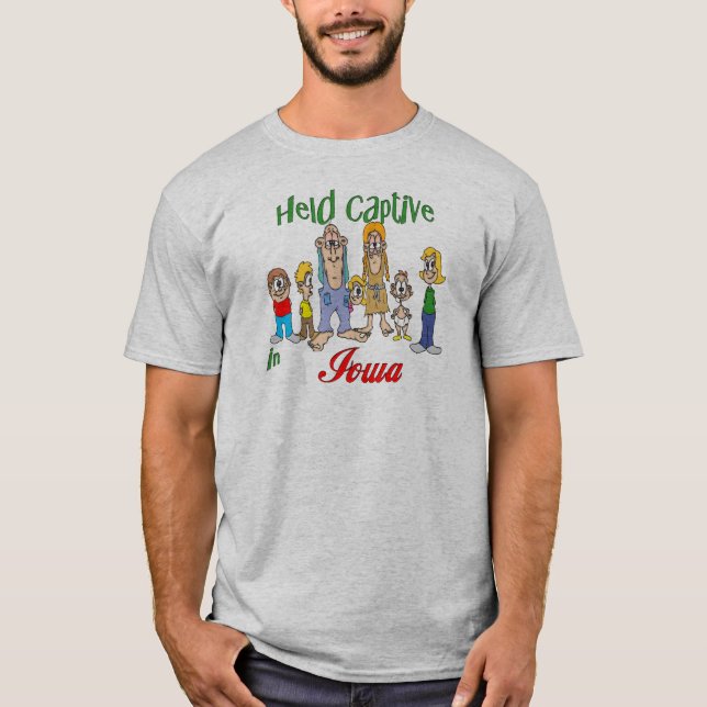 T-shirt Tenu captif en Iowa (Devant)