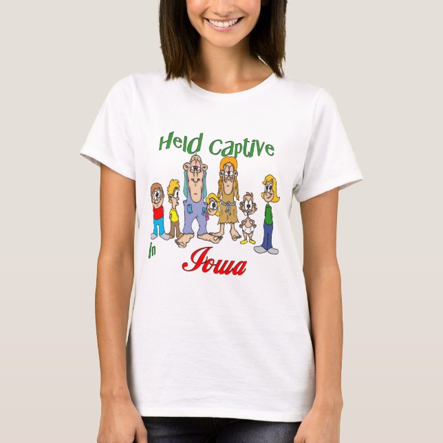 T-shirt Tenu captif en Iowa (Devant)
