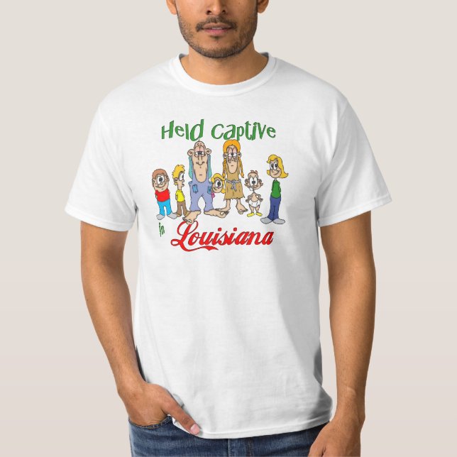 T-shirt Tenu captif en Louisiane (Devant)