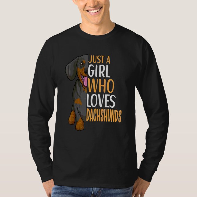 T-shirt Tenue 5 pour chien teckel saucisson (Devant)