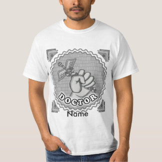 T-shirt Tenue à la main médecin