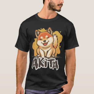T-shirt Tenue Adorable d'Akita pour les Amoureux de Chiens