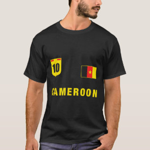 T-shirt Tenue Camerounaise Verte Vêtements Cameroun Concep