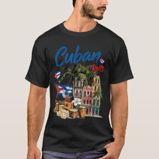 T-shirt Tenue Cuba Drapeau pour les Femmes Cuba Patrimoine