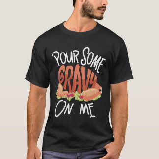 T-shirt Tenue D'Action De Grâce Pour Un Amoureux De Gravy
