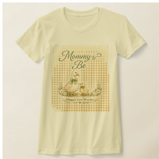 T-shirt Tenue de bébé canard pour Baby Shower Entrer dans