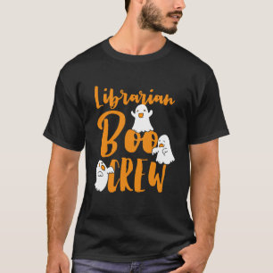 T-shirt Tenue de bibliothécaire pour l'Halloween pour l'éq