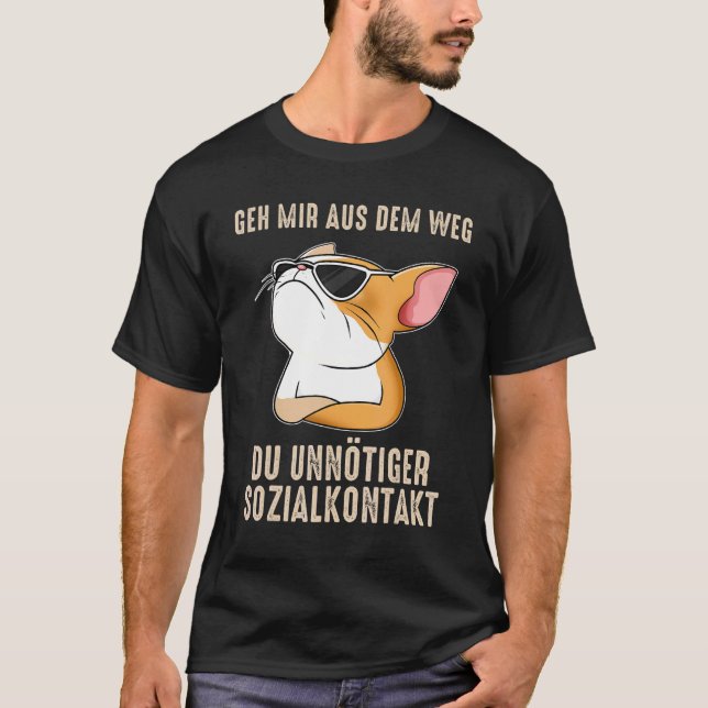 T-shirt Tenue de chat ironie sarcasme (Devant)