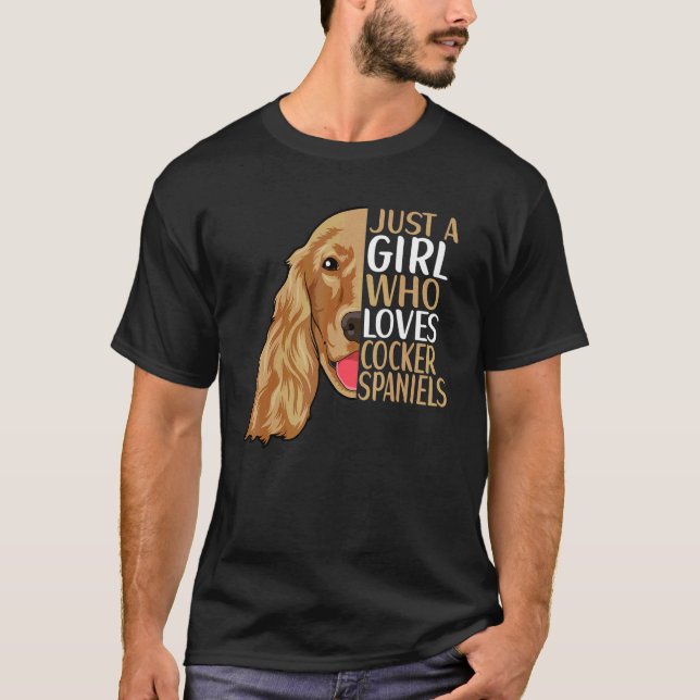 T-shirt Tenue de Cocker Spaniel  Cocker Spaniel 4 (Devant)