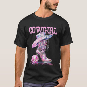 T-shirt Tenue de concert Country Cowgirl pour femmes, jeun
