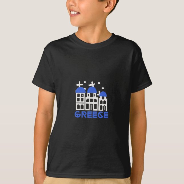 T-shirt Tenue de croisière pour vacances dans les îles gre (Devant)
