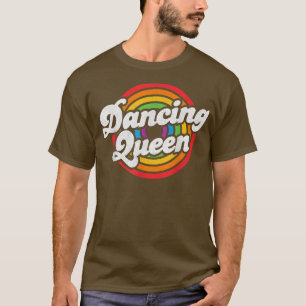 T-shirt Tenue de disco à roulettes de la reine de la danse