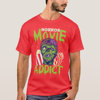 T-shirt Tenue de film d'horreur pour festival de cinéma Ha
