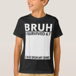 T-shirt Tenue de garçon pour 8e anniversaire Garçon de 8 a