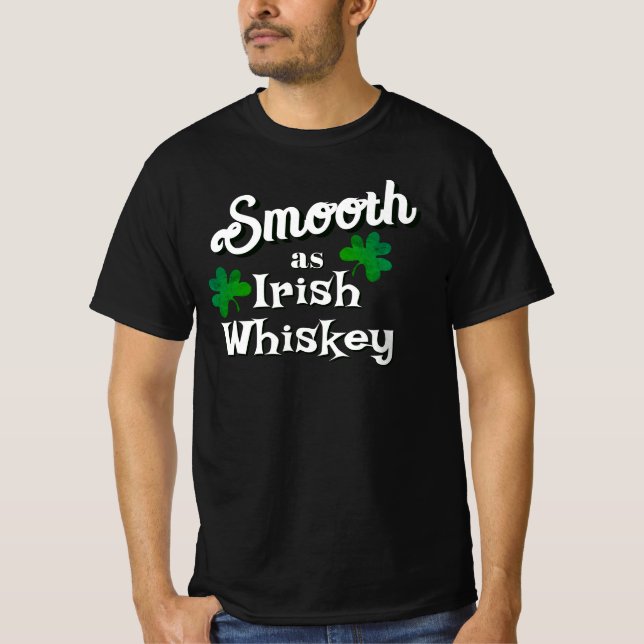 T-shirt Tenue de la Saint-Patrick lisse comme du Whiskey I (Devant)