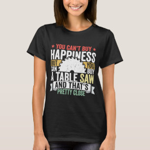 T-shirt Tenue de menuisier Travail du bois Charpentier po