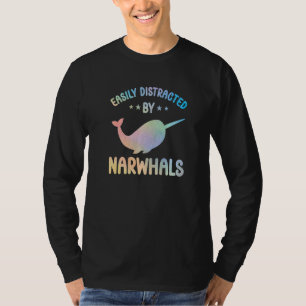 T-shirt Tenue de narval mignon pour vêtements de amateurs