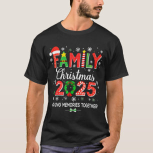 T-shirt Tenue de Noël assortie pour la famille 2025 Squad