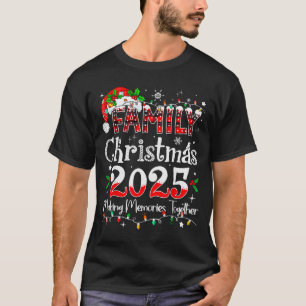 T-shirt Tenue de Noël assortie pour la famille 2025 Squad