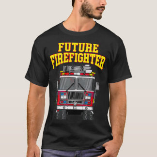 T-shirt Tenue de pompiers de Papa Son