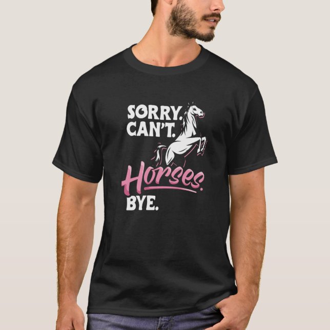 T-shirt Tenue de propriétaire de cheval à cheval pour Gi (Devant)