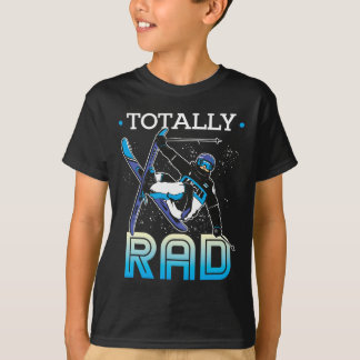 T-shirt Tenue de ski Skieur nordique Ski Totalement Rad 