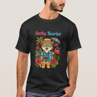 T-shirt Tenue de touriste ringarde de vacances Costume de 