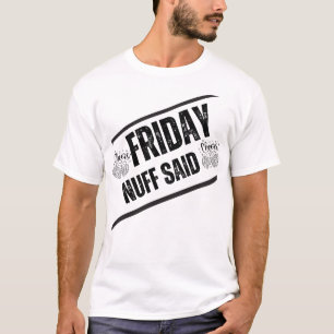 T-shirt Tenue décontractée du vendredi - Devis amusant de 