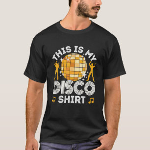 T-shirt Tenue Disco Femmes Hommes Costume Années 70 80 C'e