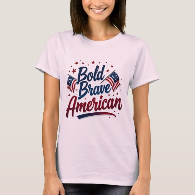 T-shirt tenue du jour de l'indépendance (Devant)