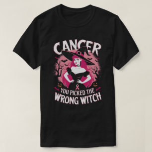 T-shirt tenue du mois de sensibilisation au cancer, sorciè