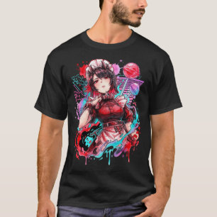 T-shirt Tenue Ellen Joe ZZZ Noir Rouge Queue de Requin Por