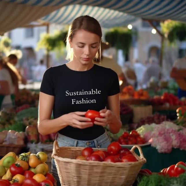 T-shirt tenue esthétique citation mode durable (Créateur téléchargé)