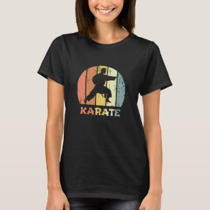T-shirt Tenue vintage de karatéka Uniforme de karaté Art m