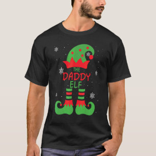 T-shirt Tenues de Noël assorties pour la famille Daddy Elf