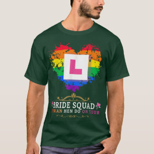 T-shirt Tenues de soirée pour femmes lesbiennes et groupe 