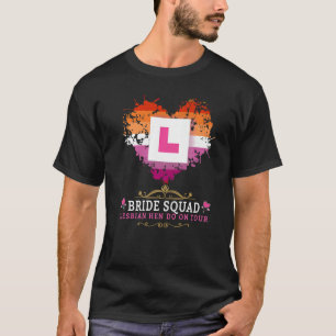 T-shirt Tenues de soirée pour femmes lesbiennes et groupe