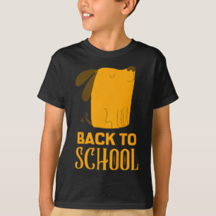 T-shirt Tenues drôles de rentrée scolaire pour filles dos