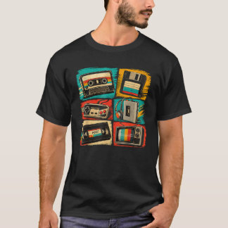 T-shirt Tenues drôles graphiques vintage pour hommes des a