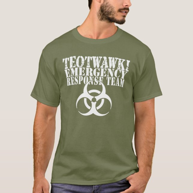 T-shirt TEOTWAWKI ERT - La chemise des hommes (Devant)