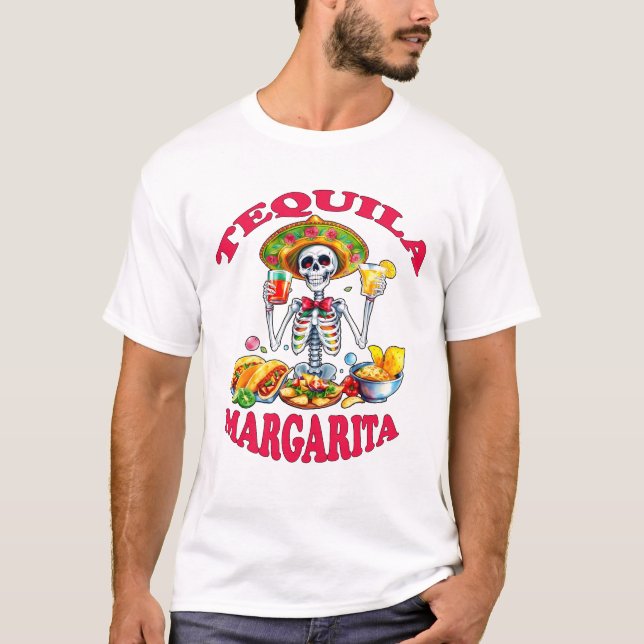 T-shirt Tequila et Margaritas (Devant)