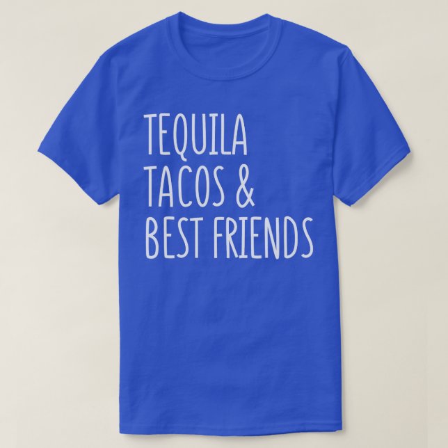 T-shirt Tequila et Tacos Meilleurs amis Funny Cinco De May (Design devant)