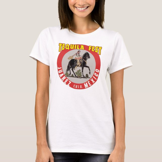 T-shirt Tequila Fest Mexique (Devant)