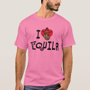 T-shirt Tequila J'aime Cœur