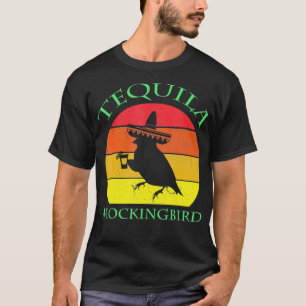 T-shirt Tequila Mockingbird Amateurs de boisson Vintage Ci