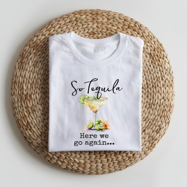 T-shirt Tequila Nous Reprenons Ici (Créateur téléchargé)