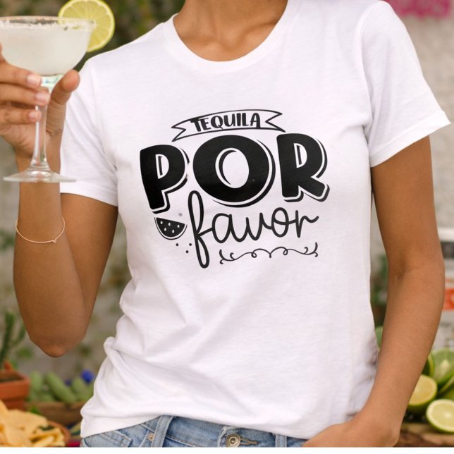 T-shirt Tequila S'il Vous Plaît (Créateur téléchargé)