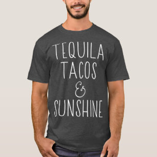 T-shirt Tequila Tacos et soleil